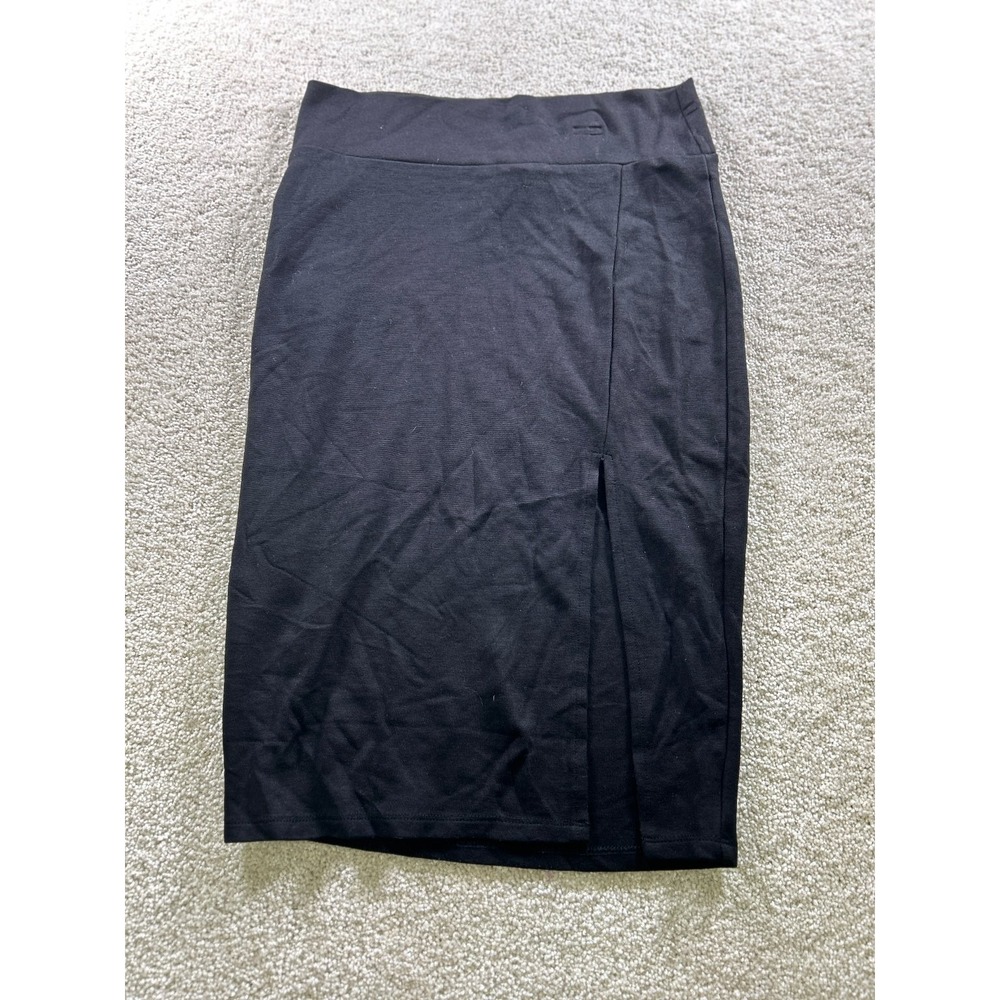 Charlotte Russe Women's Black S Pencil‎ Skirt Rayon Nylon Spandex